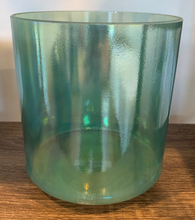 Load image into Gallery viewer, 7&quot; A#-45 Citrine, Aqua Aura Gold and Platinum Crystal Singing Bowl
